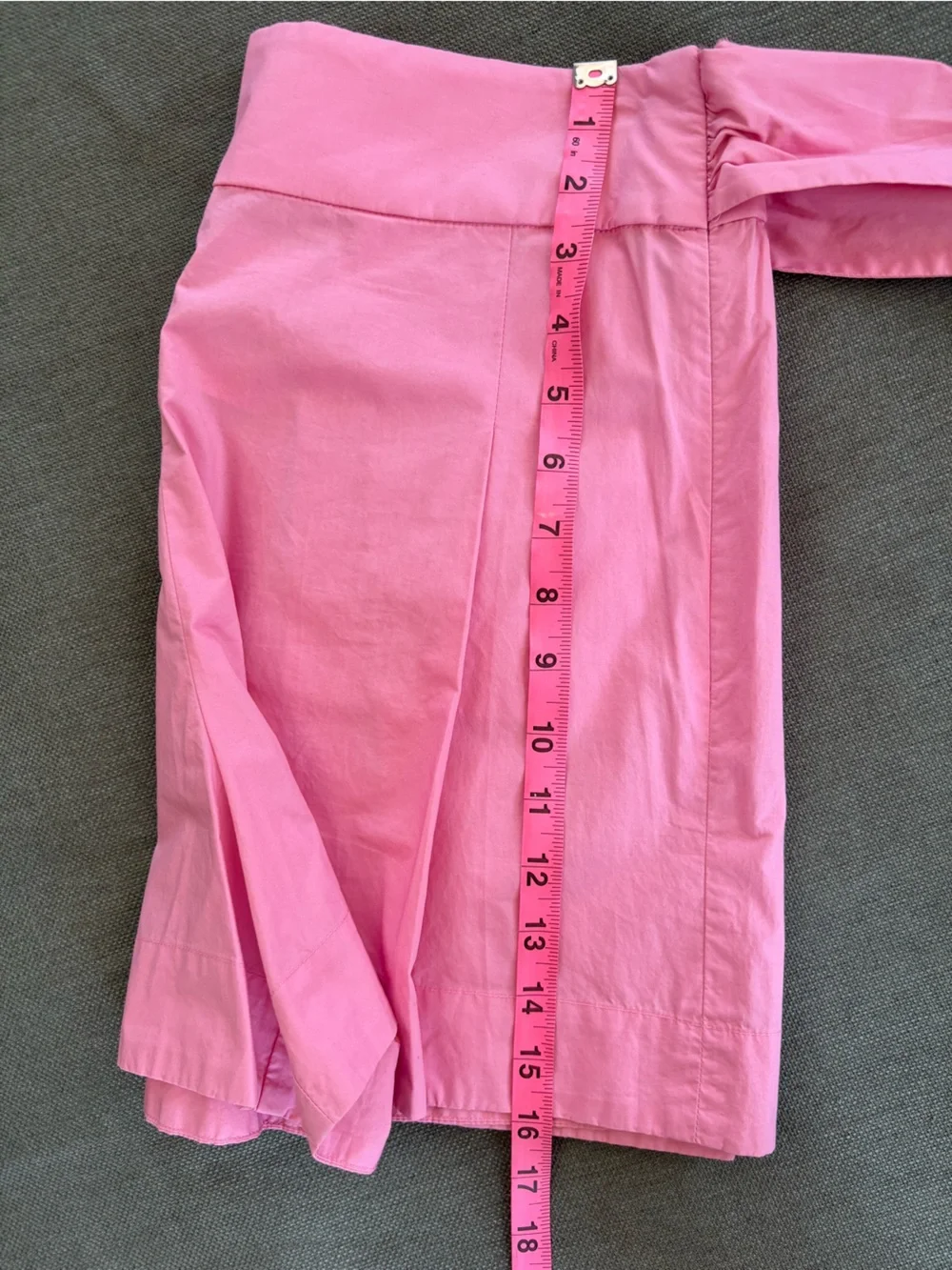 NWT J. Crew Pink High-Waist Tie-Front Shorts